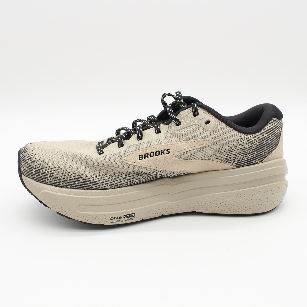 Brooks Ghost Max 2 Running Shoes Womens Size 10B Tan Black Lace Up Walking - Picture 3 of 15